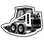 Key Tags - Soft Vinyl - Stock Shape Collection- Front Loader