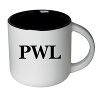 14 Oz. ceramic mug in two-tone with matte finish.... from ASI 74245 Nordic Co...
