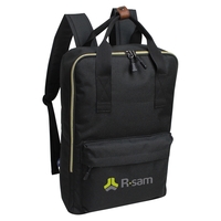 This tote backpack is fashionable and functional. Made of heathered 600D......