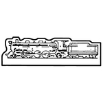 Magnets - Stock Shape Collection - Train Engine