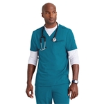 Barco Unify - Men's Three-Pocket V-Neck Rally Scrub Top