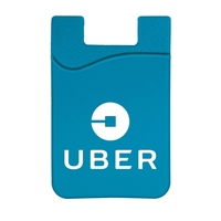 Silicone wallet attaches to your cell phone.... from ASI 90807 Tekweld