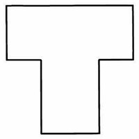 Magnets - Stock Shape Collection. T shaped.... from ASI 80210 Quikey Mfg Co...