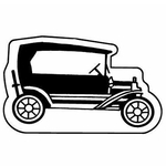 Magnets - Stock Shape Collection - Classic Model-T Car