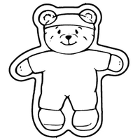 Magnets - Stock Shape Collection. Bear shaped.... from ASI 80210 Quikey Mfg...
