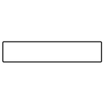 Key Tags - Soft Vinyl - Stock Shape Collection - Rectangle