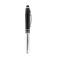 Stylus pen with LED light plus 1 color silkscreen imprint or... from ASI...