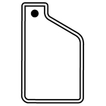 Key Tags - Soft Vinyl - Stock Shape Collection - Oil Bottle