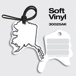 Bag Tags-Soft Vinyl - Full Color Digital Print - Alaska
