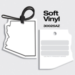 Bag Tags-Soft Vinyl - Full Color Digital Print - Arizona