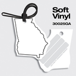 Bag Tags-Soft Vinyl - Full Color Digital Print - Georgia