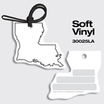 Bag Tags - Soft Vinyl - Full Color Digital Print - Louisiana