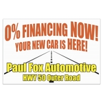 Corrugated Plastic Sign: Full Color (48"x72")