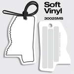Bag Tags-Soft Vinyl - Full Color Digital Print - Mississippi