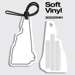 Bag Tags-Soft Vinyl- Full Color Digital Print- New Hampshire