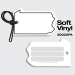Bag Tags-Soft Vinyl - Full Color Digital Print- Pennsylvania