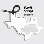 Bag Tags-Soft Vinyl - Full Color Digital Print- Texas
