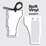 Bag Tags-Soft Vinyl - Full Color Digital Print- Vermont
