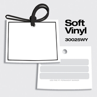 Bag Tags-Soft Vinyl - Full Color Digital Print-State Shapes. Wyoming...