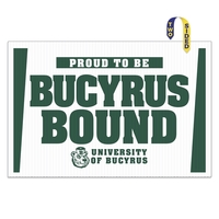 Corrugated Yard Sign - Two Sides (12" x 18")