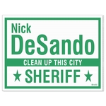 36" x 48" Format Stock Size Corrugated Plastic Sign- 1 Sided