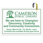 48" x 72" Format Stock Size Corrugated Plastic Sign- 2 Sided