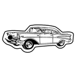 Key Tags - Soft Vinyl - Stock Shape Collection - '57 Chevy