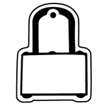 Key Tags - Soft Vinyl - Stock Shape Collection - Lock