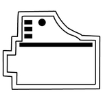 Key Tags - Soft Vinyl - Stock Shape Collection - Film Roll