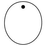 Key Tags - Soft Vinyl - Stock Shape Collection - Oval