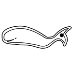 Key Tags - Soft Vinyl - Stock Shape Collection - Whale