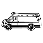 Key Tags - Soft Vinyl - Stock Shape Collection - Ambulance