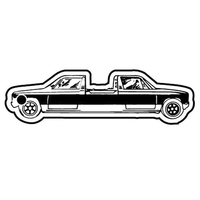 Key Tags - Soft Vinyl - Spot Color Screen Print -... from ASI 80210 Quikey...