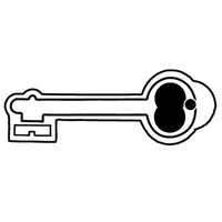 Key Tags - Soft Vinyl - Spot Color Screen Print -... from ASI 80210 Quikey...