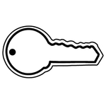 Key Tags - Soft Vinyl - Stock Shape Collection - Key