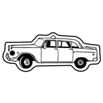 Key Tags - Soft Vinyl - Stock Shape Collection - Taxi