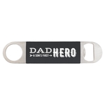 Black Silicone & Stainless Steel Bottle Opener