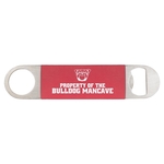 Red Silicone & Stainless Steel Bottle Opener