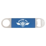 Blue Silicone & Stainless Steel Bottle Opener