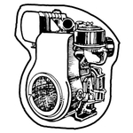 Key Tags - Soft Vinyl - Stock Shape Collection - Engine