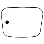 Key Tags - Soft Vinyl - Stock Shape Collection - Trapezoid