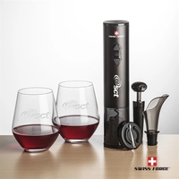 Swiss Force® Opener Set & Reina Stemless Wine