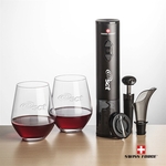 Swiss Force® Opener Set & Reina Stemless Wine