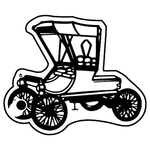 Key Tags - Soft Vinyl - Stock Shape Collection - Classic Car