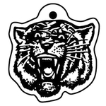 Key Tags - Soft Vinyl - Stock Shape Collection - Tiger Head