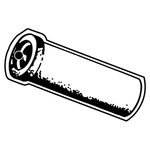 Key Tags - Soft Vinyl - Stock Shape Collection - Pipe