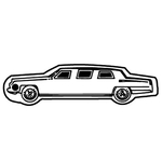 Key Tags - Soft Vinyl - Stock Shape Collection - Limo