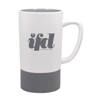 16 Oz. Combo Mug with Matte white finish available in variety... from ASI...