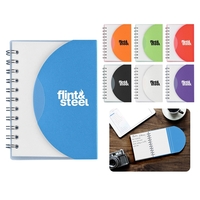 This spiral notebook contains 60 lined pages with a back cover... from ASI...