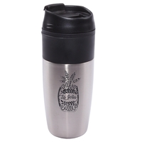 16 oz. Steel Outer Wall Travel Mug with Colored PP Liner... from ASI 74245...